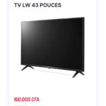 TV LW 43 POUCES