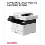 IMPRIMANTE CANON  LASER NOIR AIO MF 455DW