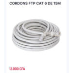 CORDON FTP CAT6 DE 15M
