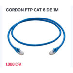 CORDON FTP CAT6 DE 1M