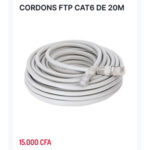 CORDON FTP CAT6 DE 20M