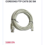 CORDON FTP CAT6 DE 5M