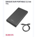 DISQUE DUR PORTABLE 2.5 de 1To