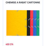 CHEMISE A RABAT CARTONNEE